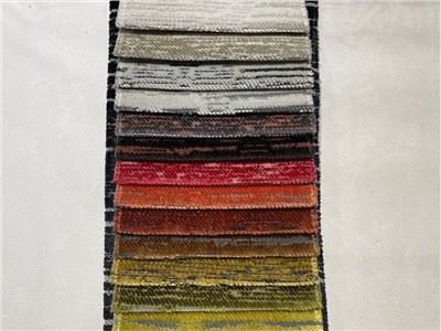 Pólýester bólstraður sófi Jacquard dúkur